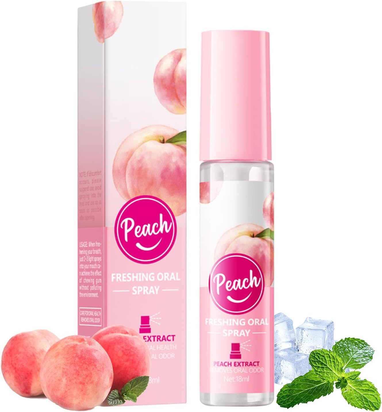 🍑 Spray Bucal Peach (Freshing Oral Spray)